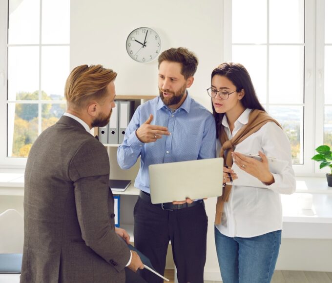 Inspired,Successful,Business,Team,Working,Together,On,New,Startup,Project